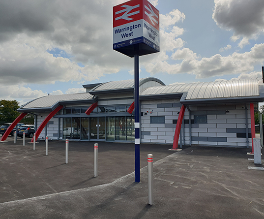 Warrington West Train Station